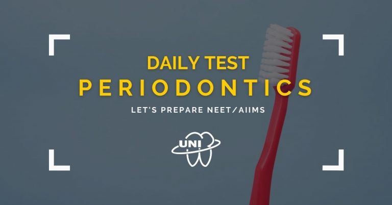 NEET MDS – PERIODONTICS